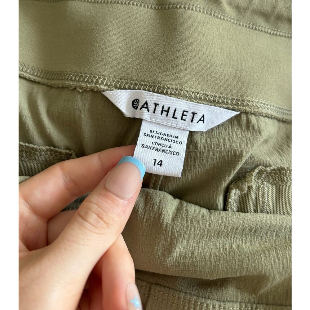 Green Athleta Trekkie North High Rise Jogger 14 - Picture 8 of 8